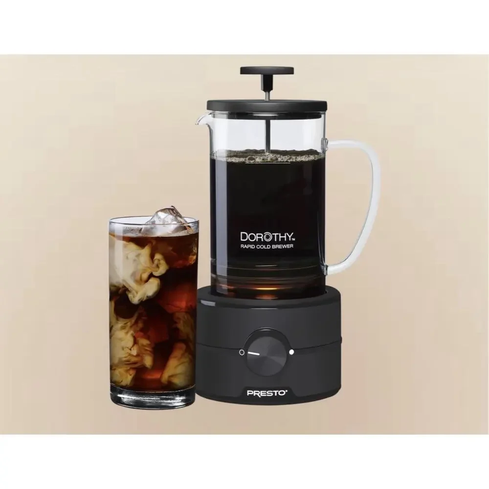 Presto 02937 Dorothy™ Electric Rapid Cold Brewer - Cold Brew at Home in 15 mins